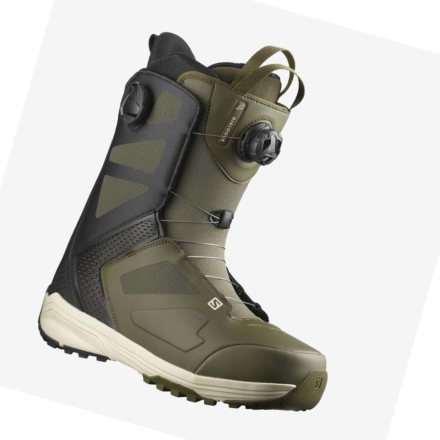 Botas Esqui Salomon DIALOGUE DUAL BOA Hombre Verde Oliva Negros | MX 2871PJJ